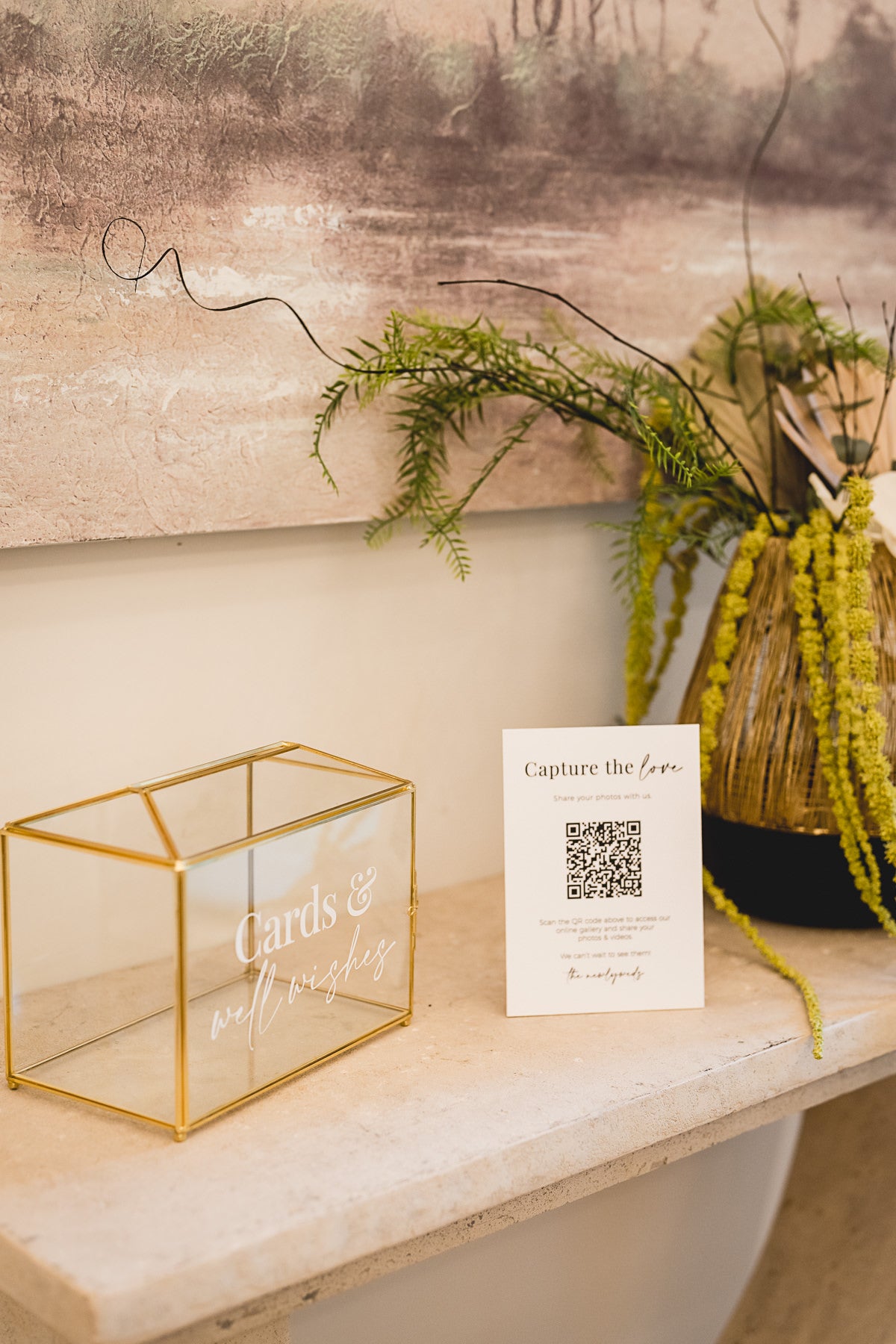 Cards & Gifts Box | Gold
