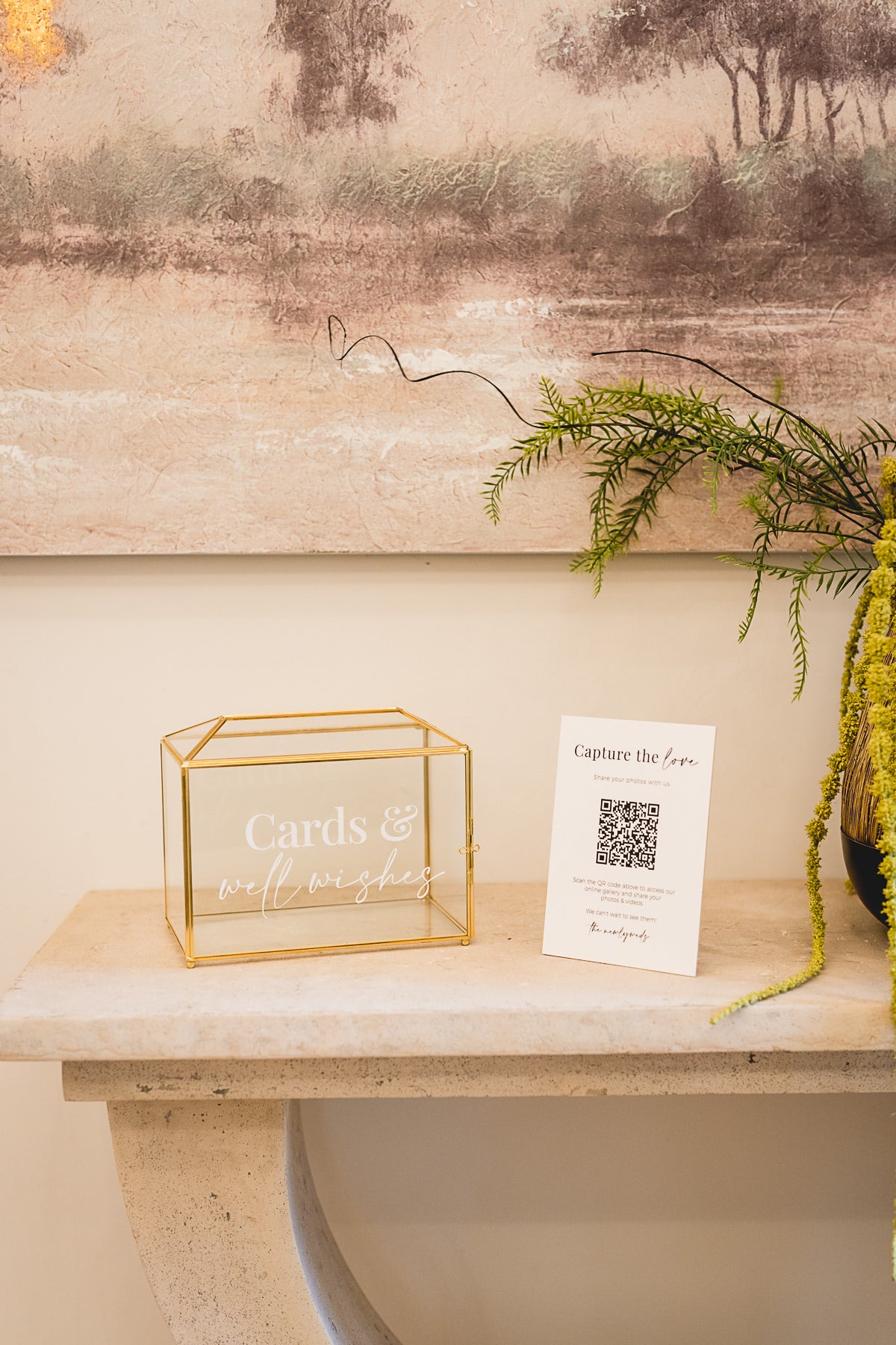 Cards & Gifts Box | Gold