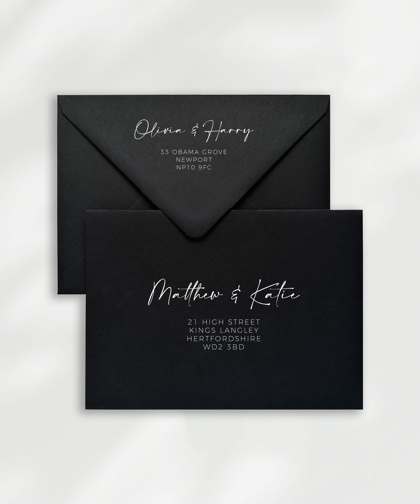 Maia Envelope Name & Address Printing
