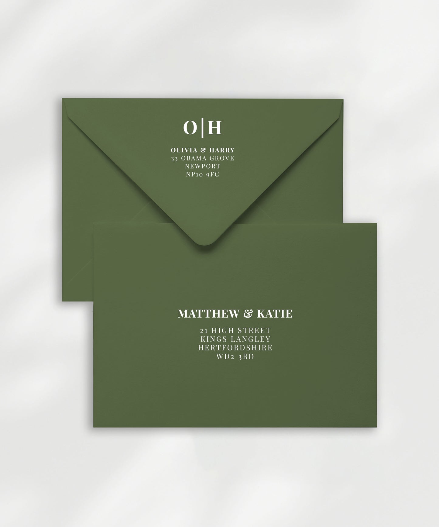 Calypso Envelope Name & Address Printing