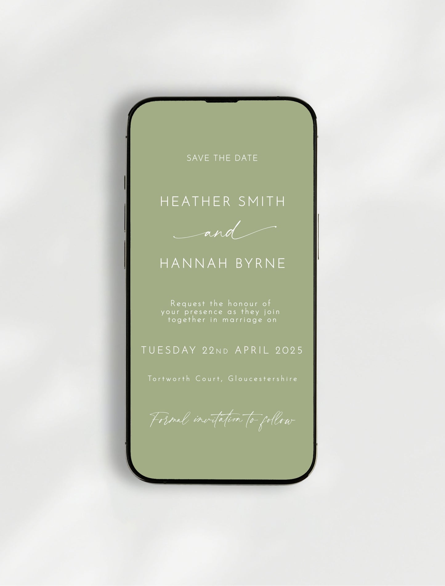 Odite Save the Date | Digital E-Invite