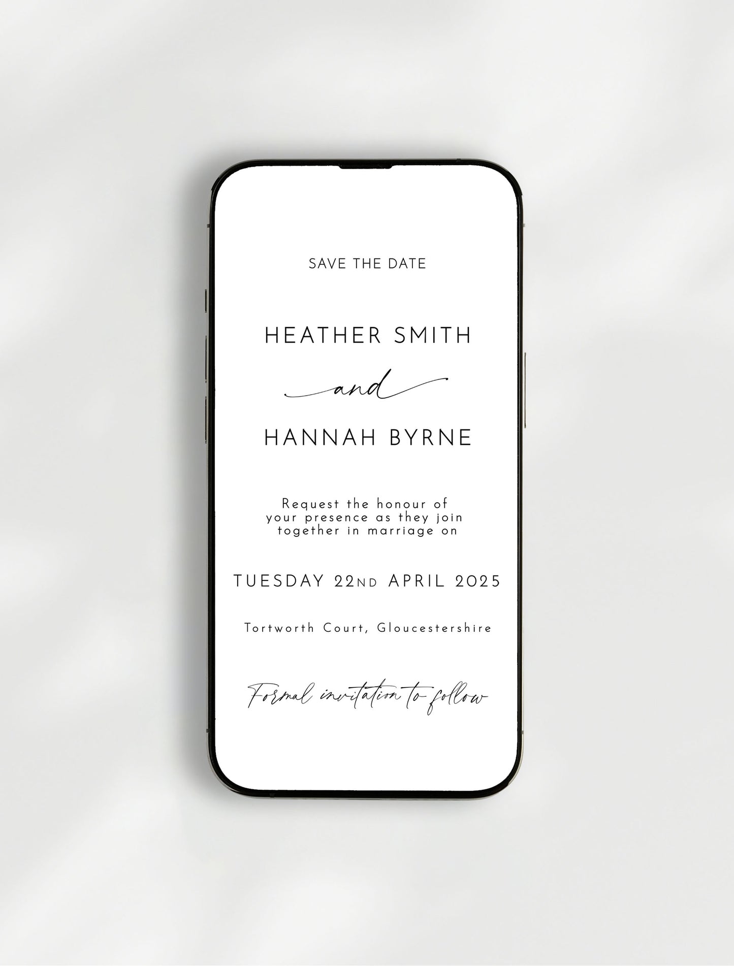 Odite Save the Date | Digital E-Invite