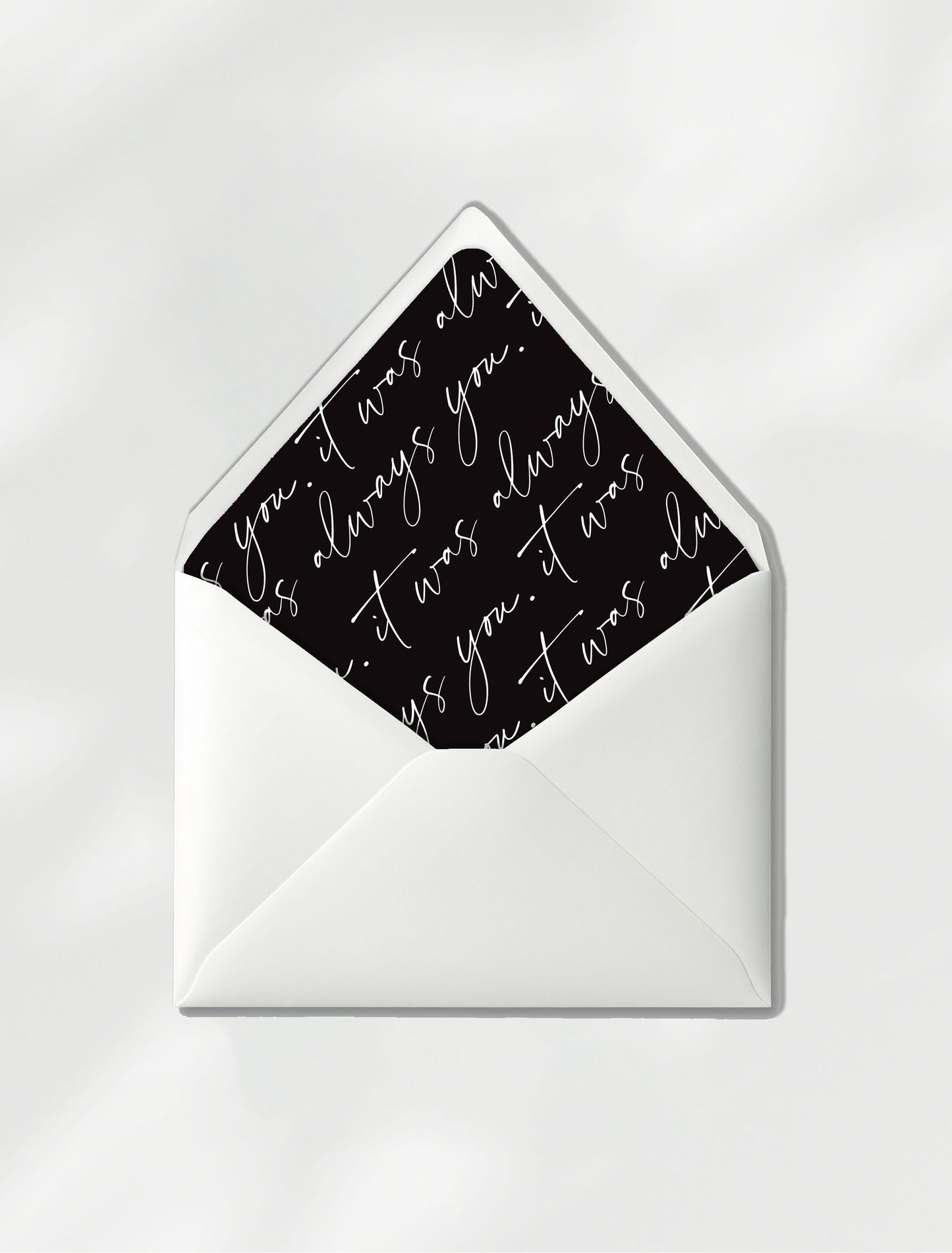 Aura 'It Was Always You' Envelope Liner