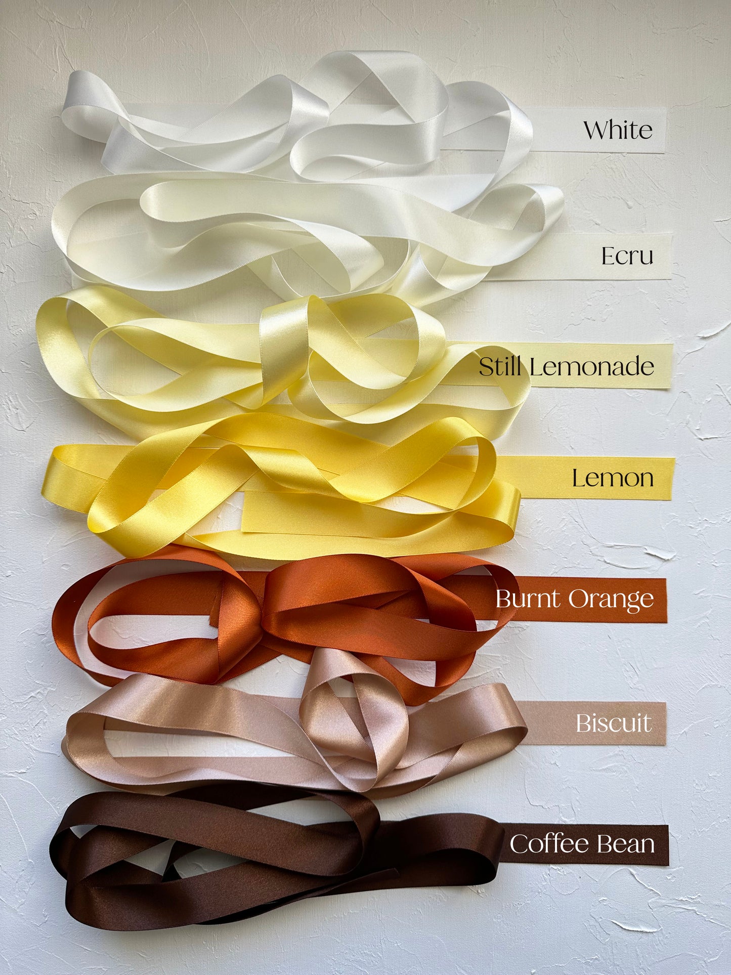 Personalised Table Name or Number Ribbons