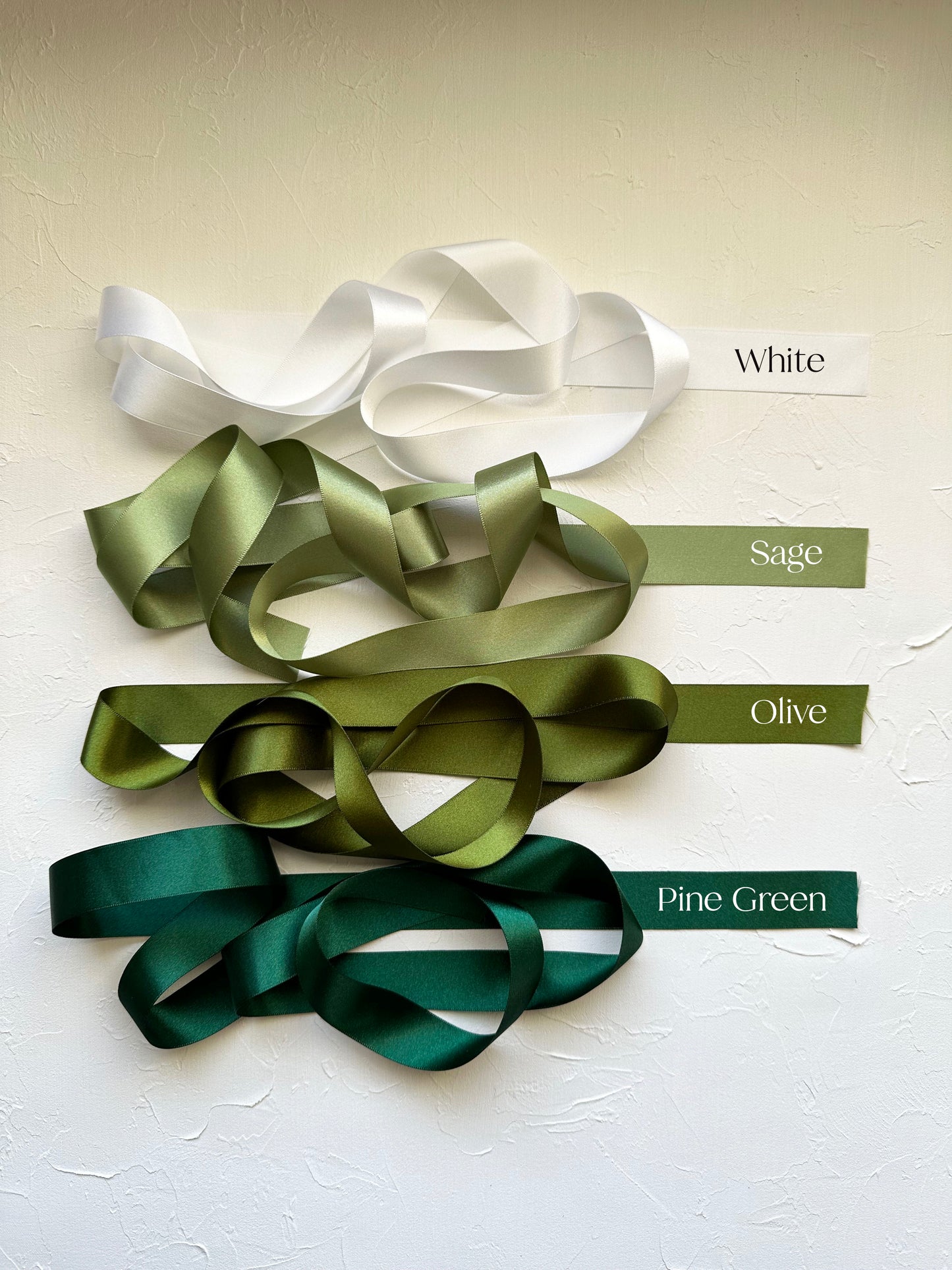 Personalised Table Name or Number Ribbons