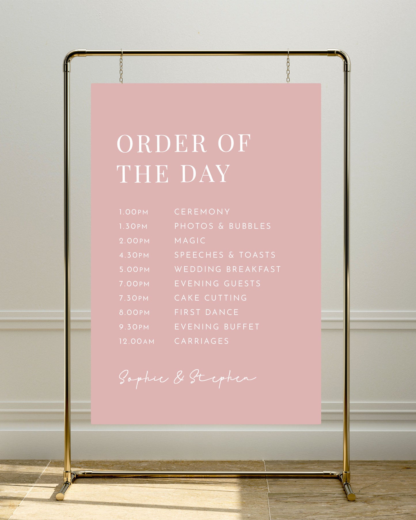 Persephone Sign | Order of the Day