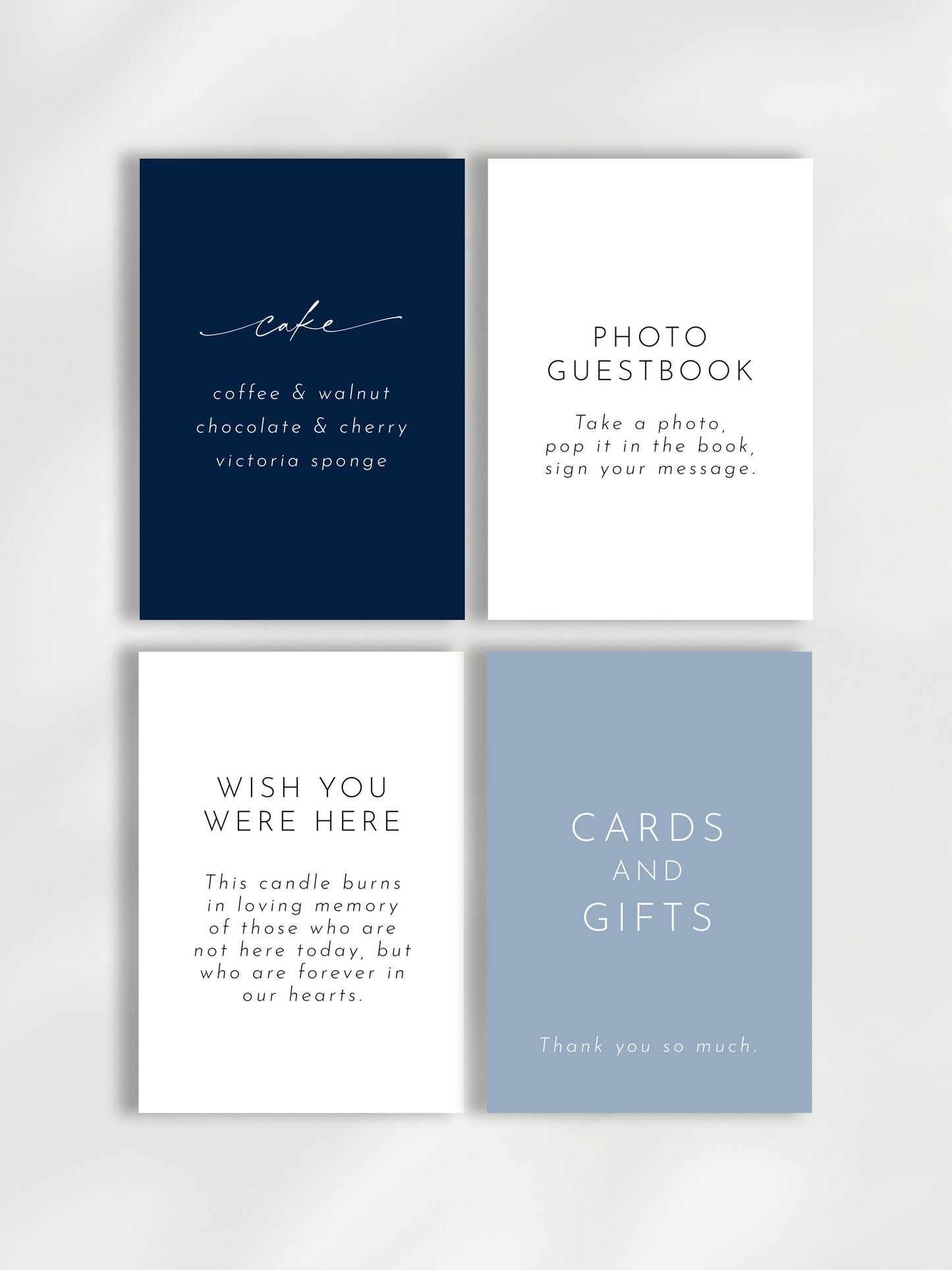 Odite Decorative Signage | Free-Standing | Toiletries Sign | Guest Book Sign | Champagne Tower Sign + More