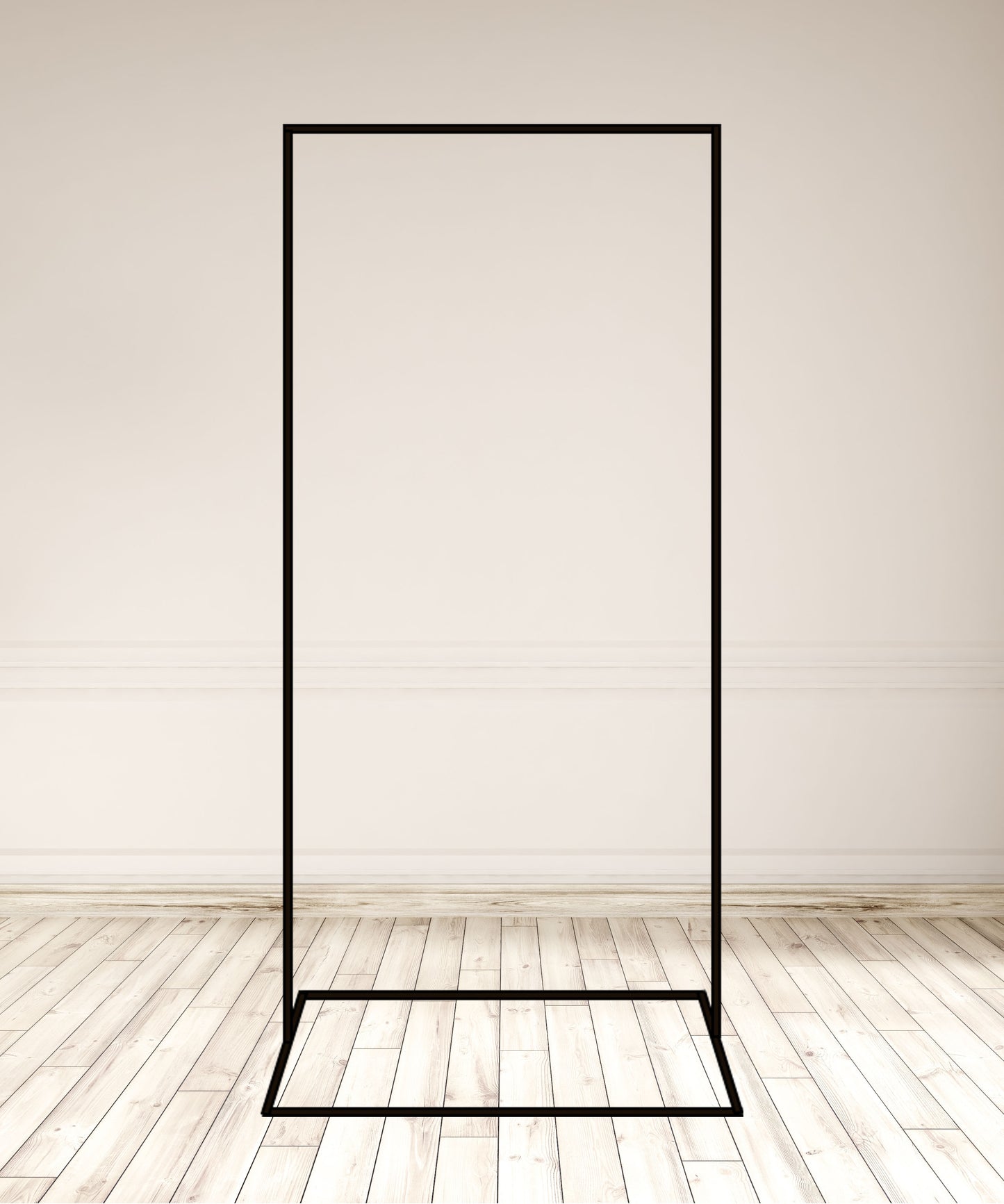 Hanging Sign Stand | Type F in Black