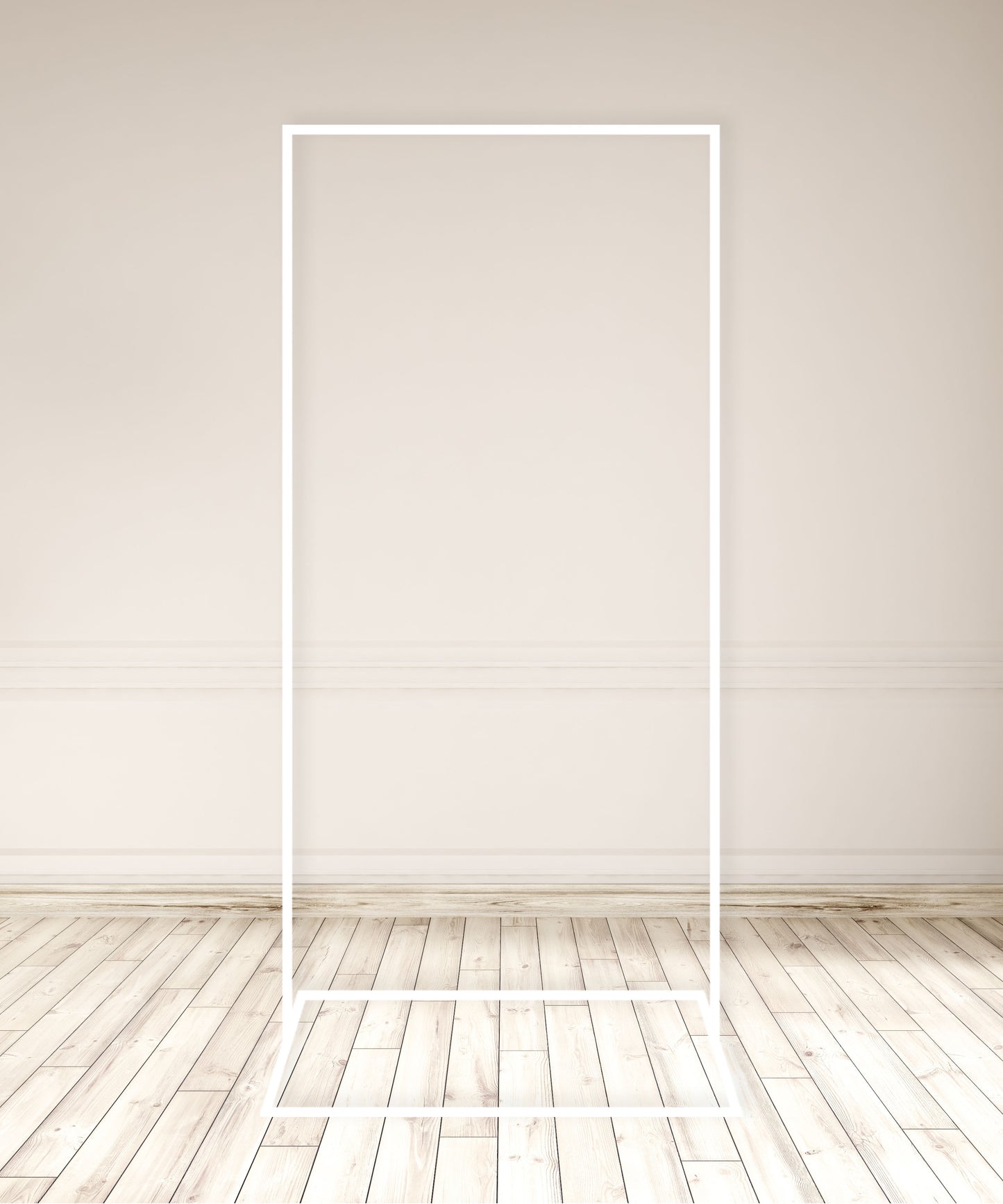 Hanging Sign Stand | Type F in White