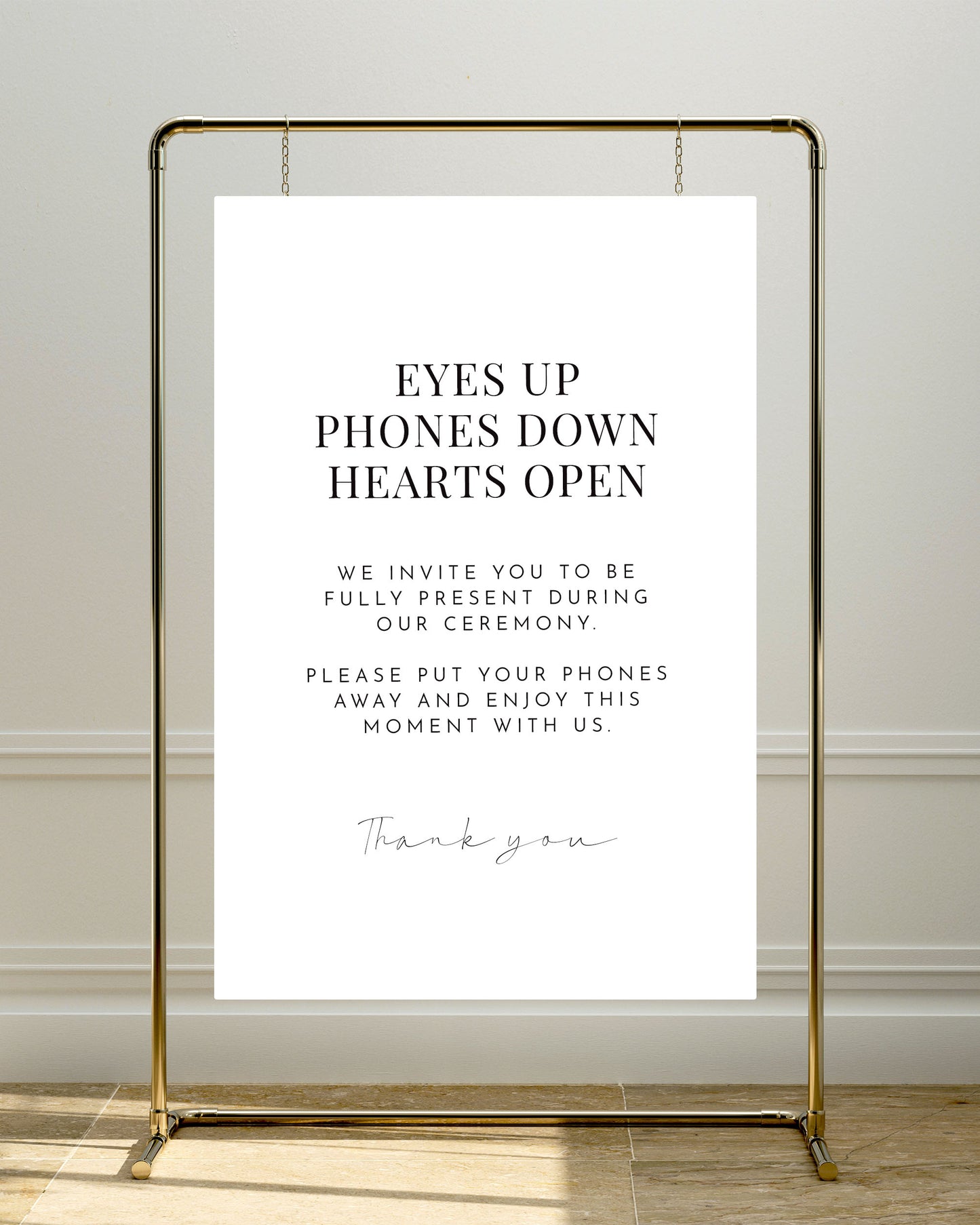 Persephone Sign | Unplugged Ceremony