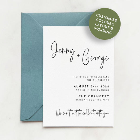 Hera Wedding Invitation | Evening Guest