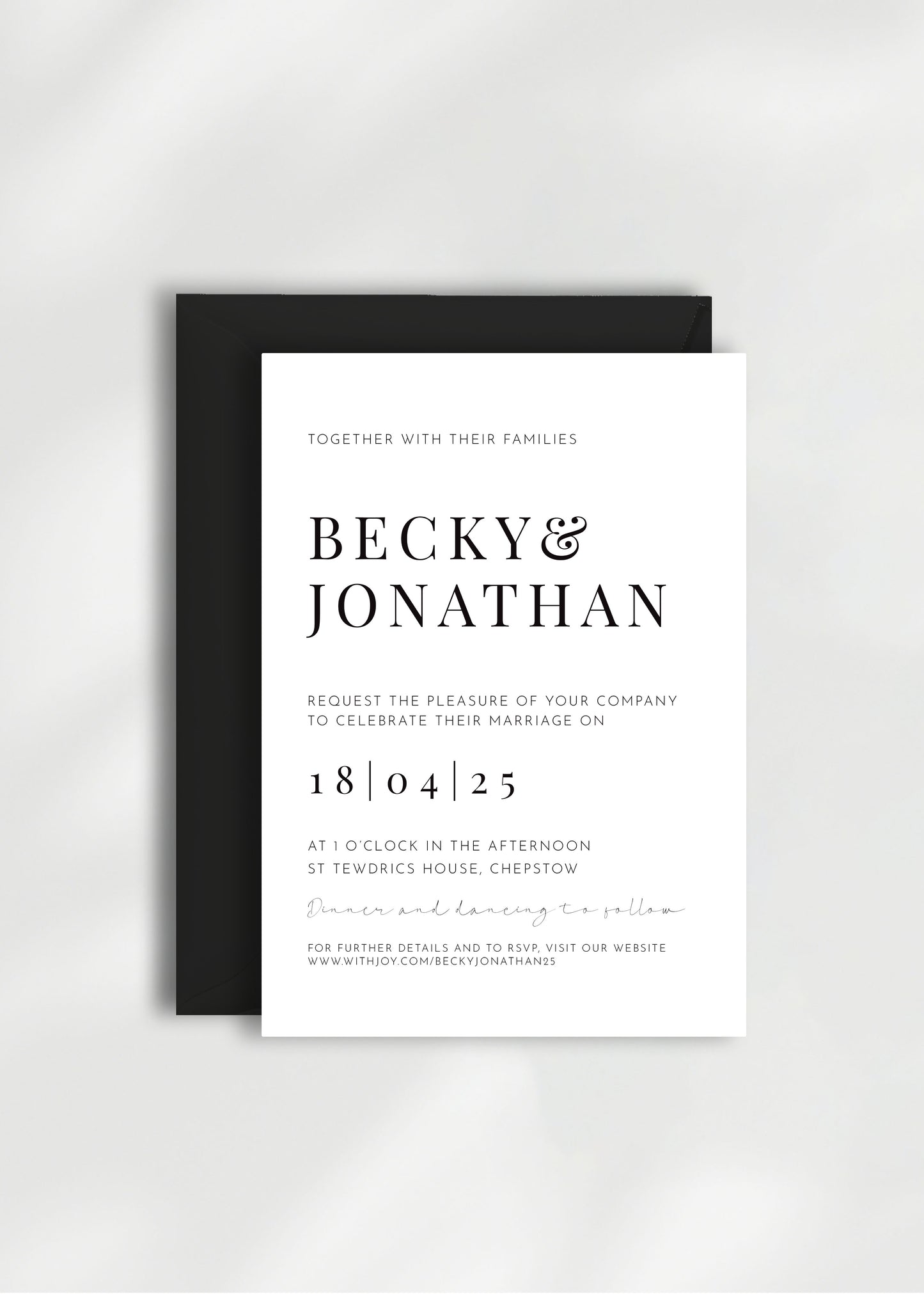 Persephone Wedding Invitation | Day Guest
