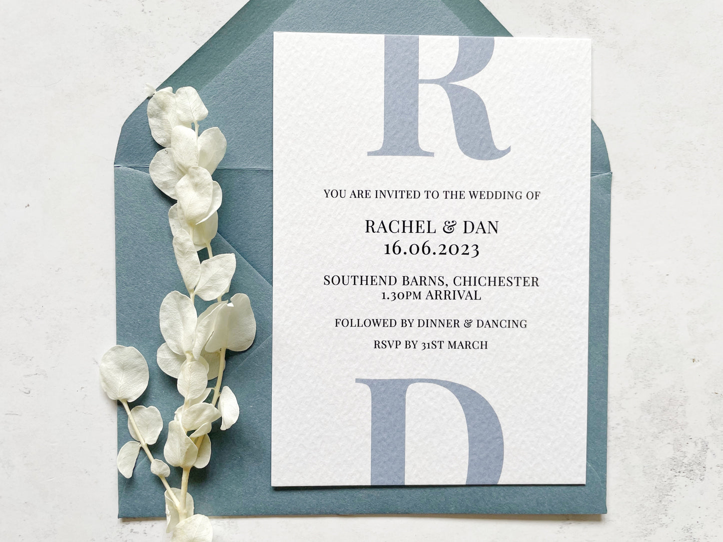 Premium Envelope | Dusky Blue