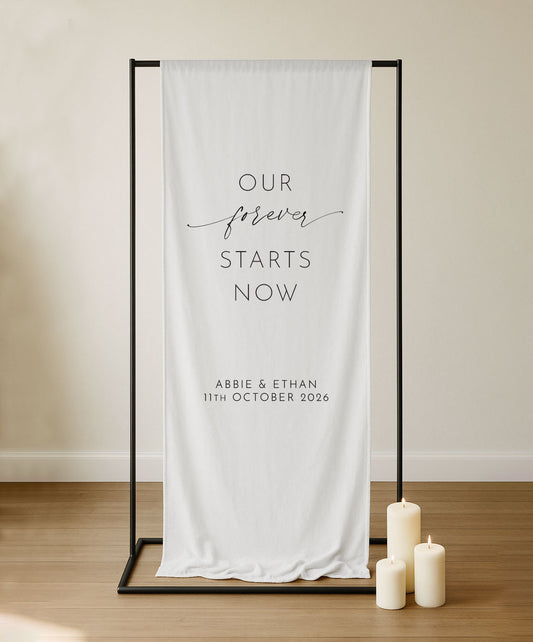 Odite Sign | Fabric Quote Sign