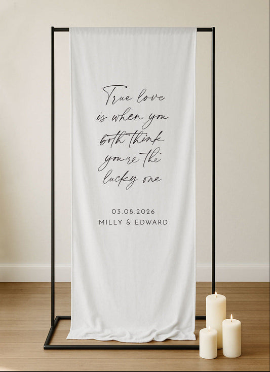 Hanging Sign Stand | Type F in Black