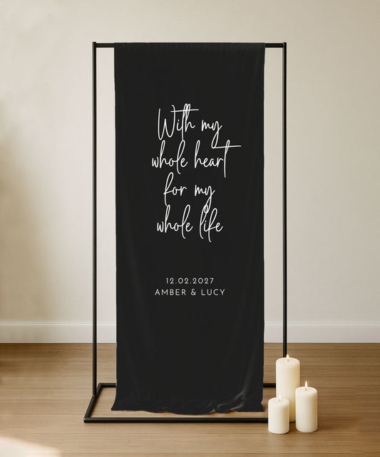 Hera Sign | Fabric Quote Sign