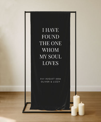 Persephone Sign | Fabric Quote Sign