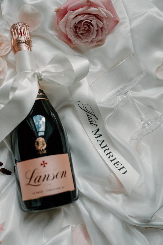 Personalised Just Married Ribbons | 02