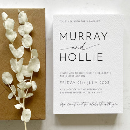 Odite Wedding Invitation (Day Guest)