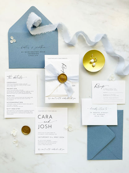 Odite Wedding Invitation (Day Guest)