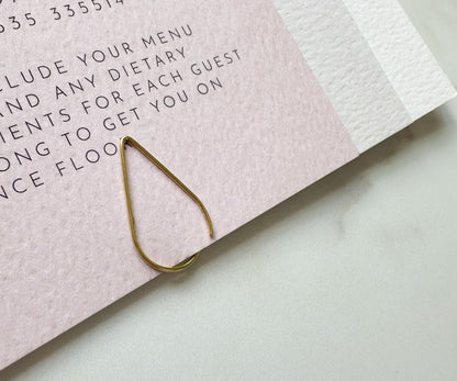 Teardrop Paperclips