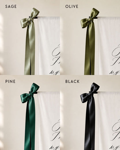 Plain Ribbon for Fabric Signs | Pack of Two