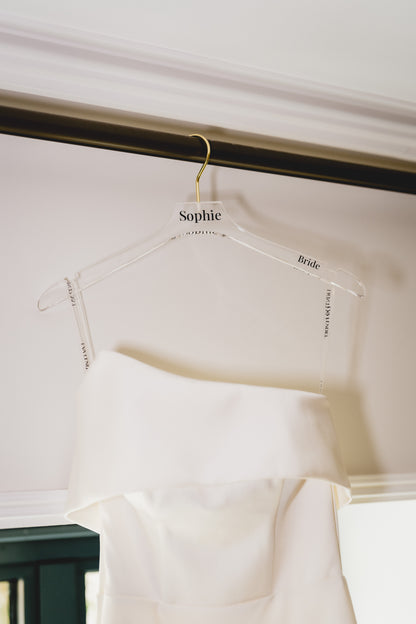 Personalised Wedding Hanger