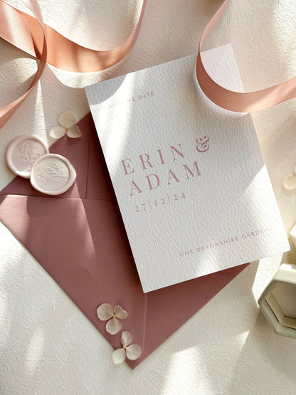 Premium Envelope | Dusky Pink