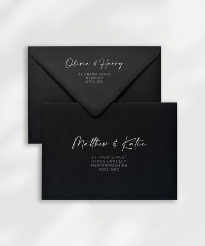 Maia Envelope Address Printing