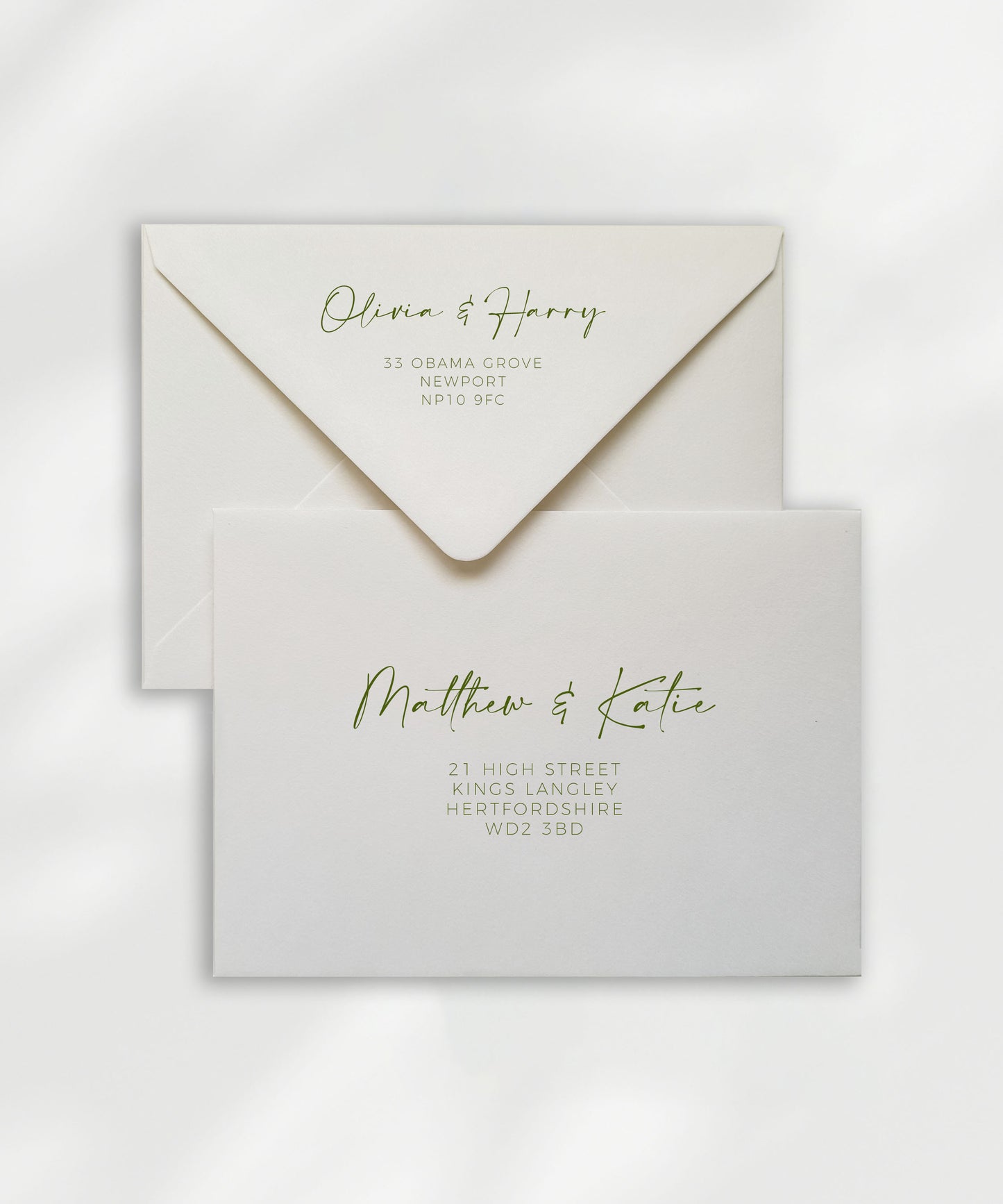 Maia Envelope Address Printing