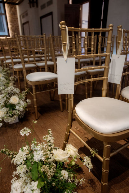 Odite Ceremony Reserved Seat Tag