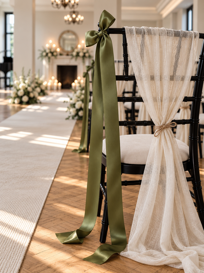 Plain Ribbon for Chairs