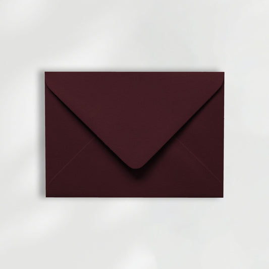 Premium Envelope | Burgundy