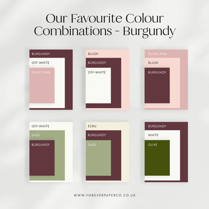 Maia Wedding Invitation | Three Card Suite with Bow