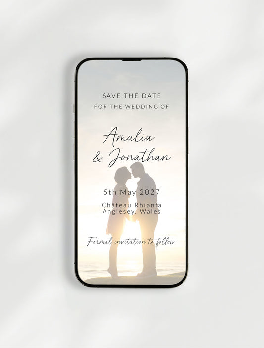 Iris Save the Date | Digital E-Invite