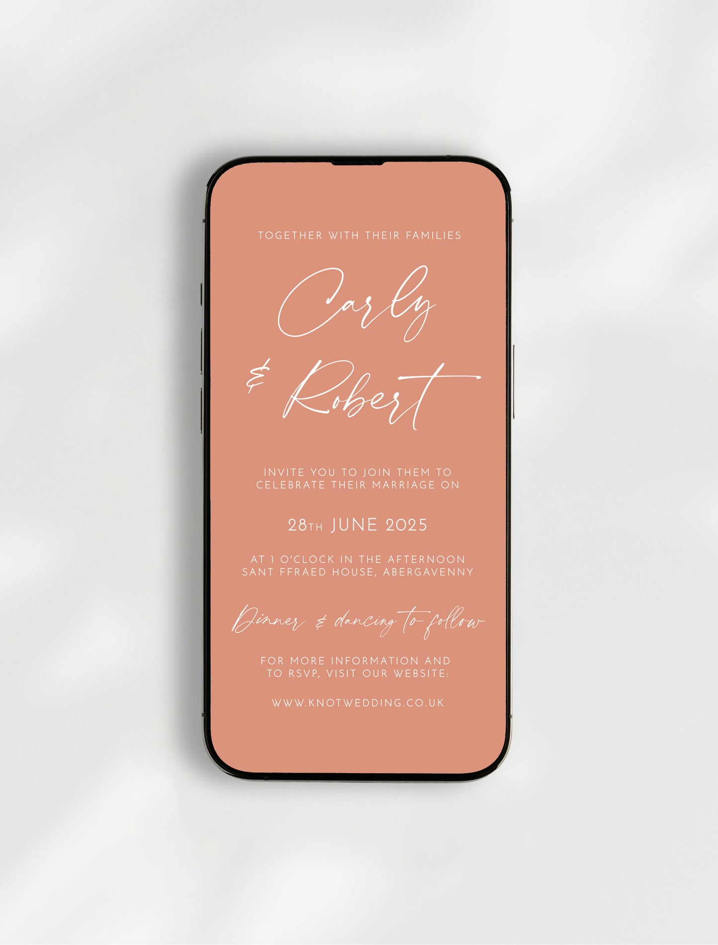 Aura Wedding Invitation | Digital E-Invite