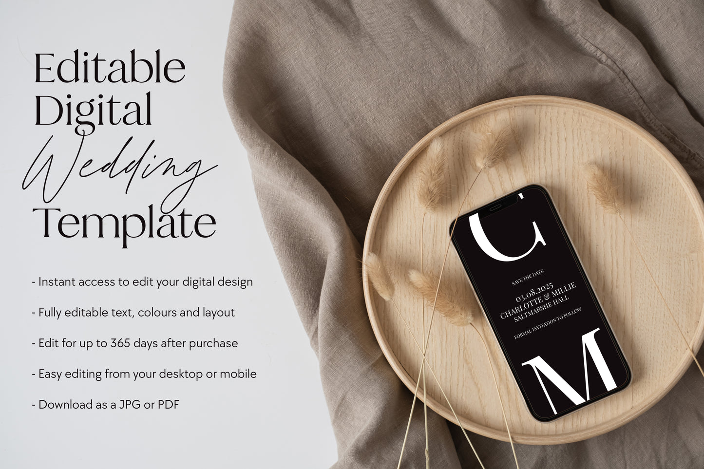 Calypso Save the Date | Digital E-Invite