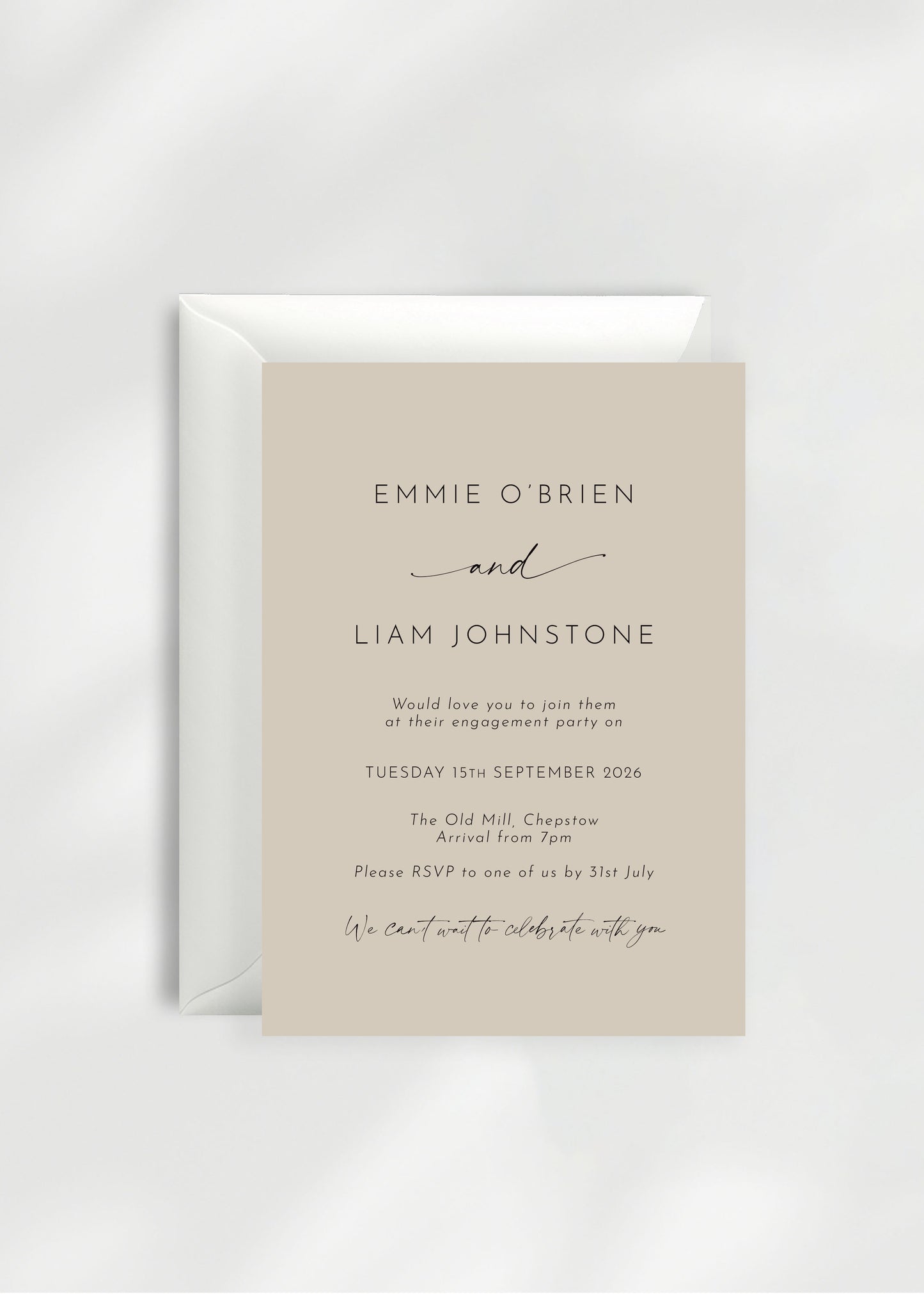 Odite Engagement Party Invitation