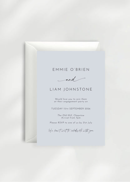 Odite Engagement Party Invitation
