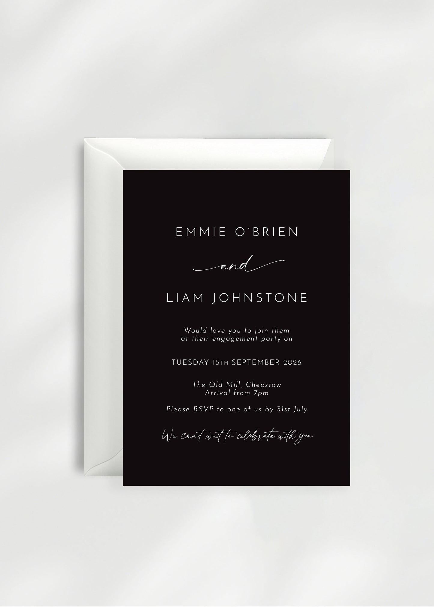 Odite Engagement Party Invitation