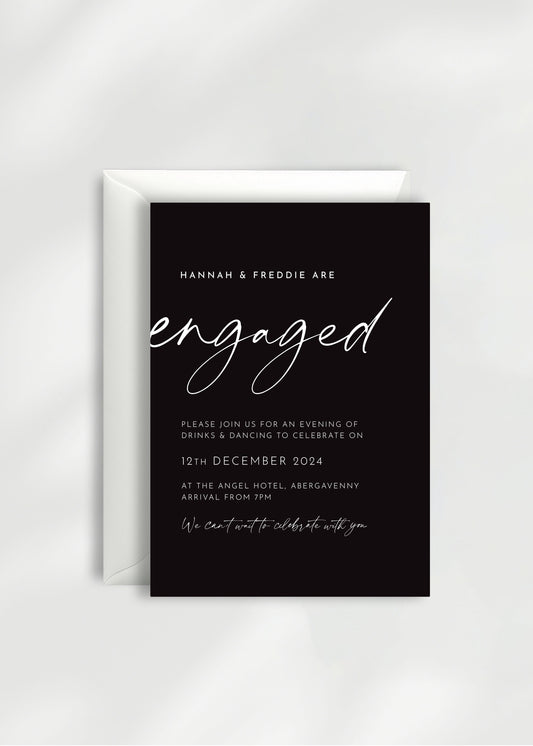 Aura Engagement Party Invitation