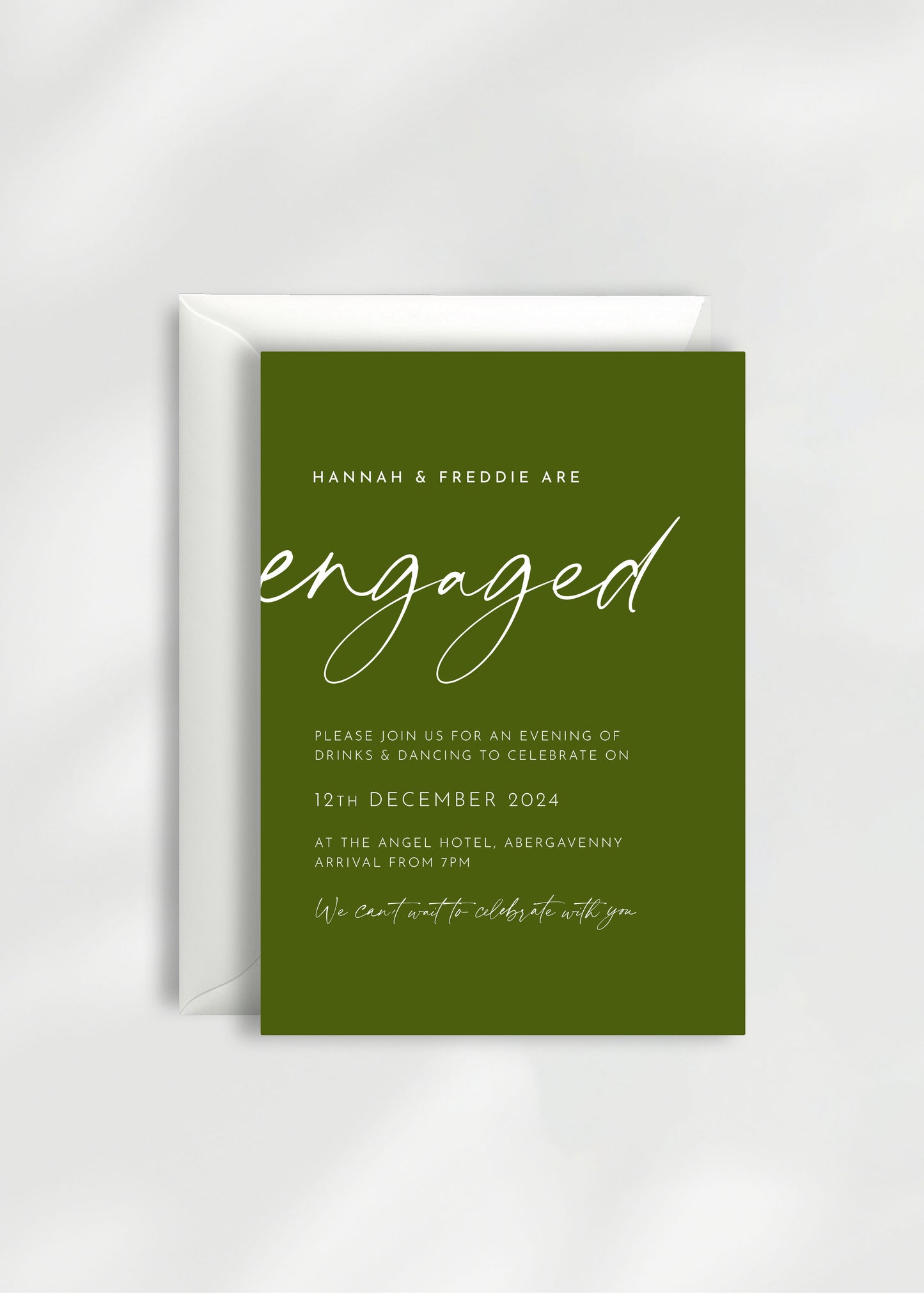 Aura Engagement Party Invitation