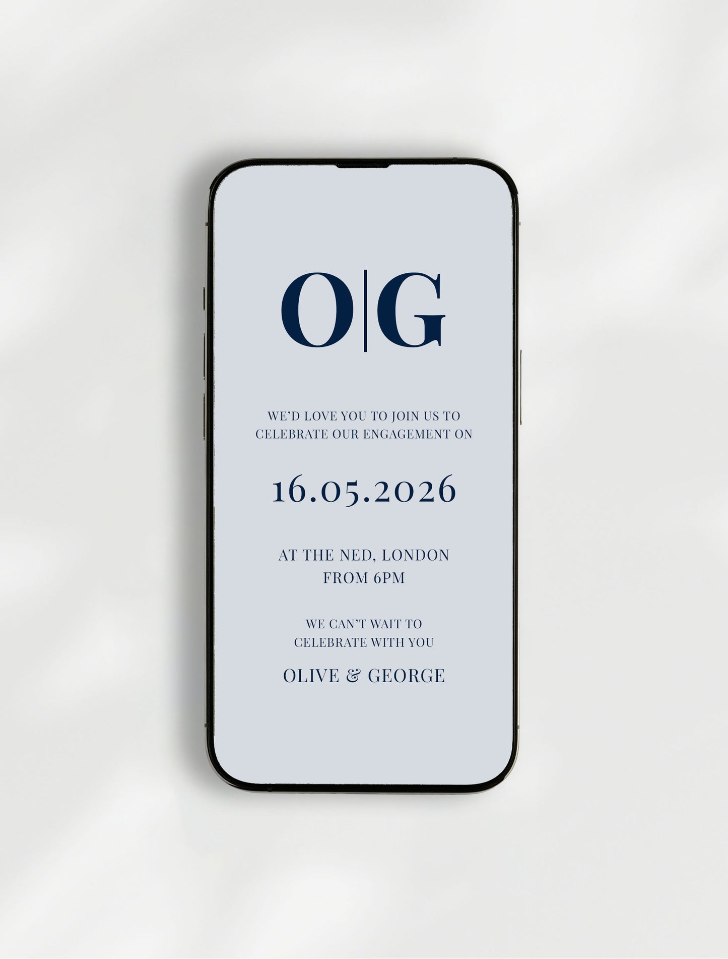 Calypso Engagement Party Invitation | Digital E-Invite