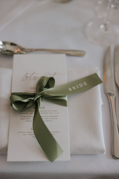 Personalised Place Name Ribbons