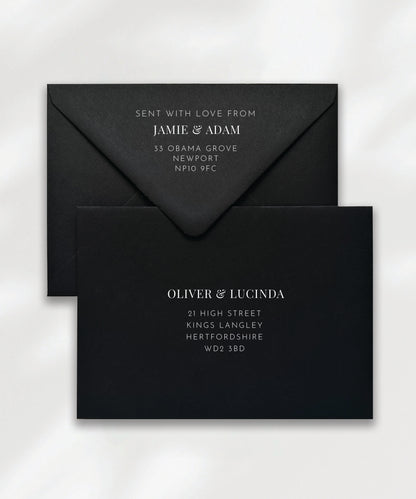 Envelope Name & Address Printing | Persephone
