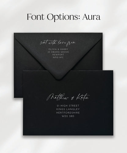 Envelope Name & Address Printing