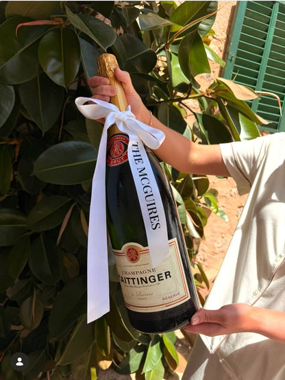 Personalised Bottle Ribbons