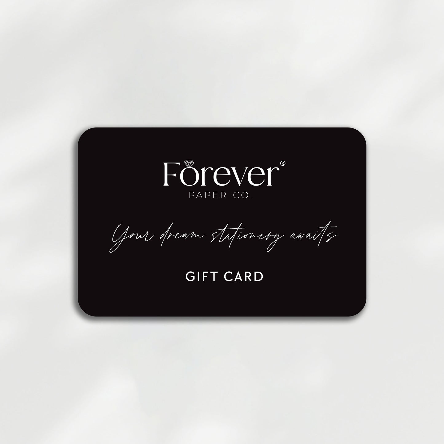 Wedding Stationery Gift Card