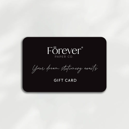Wedding Stationery Gift Card