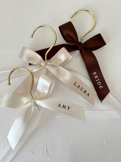 Personalised Hanger Ribbons